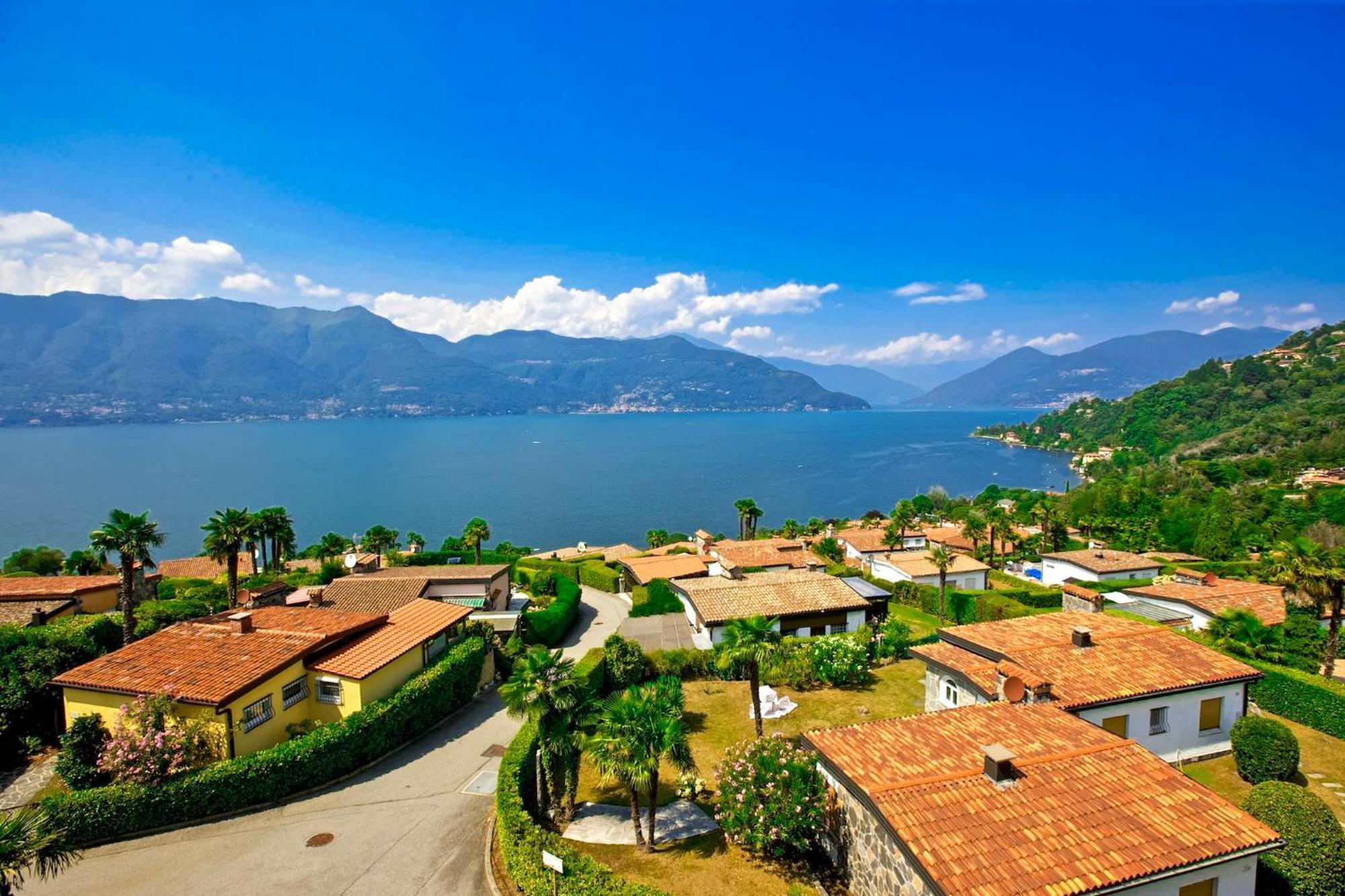 Parco Belmonte: Vista Fantastica Appartement Brezzo Buitenkant foto