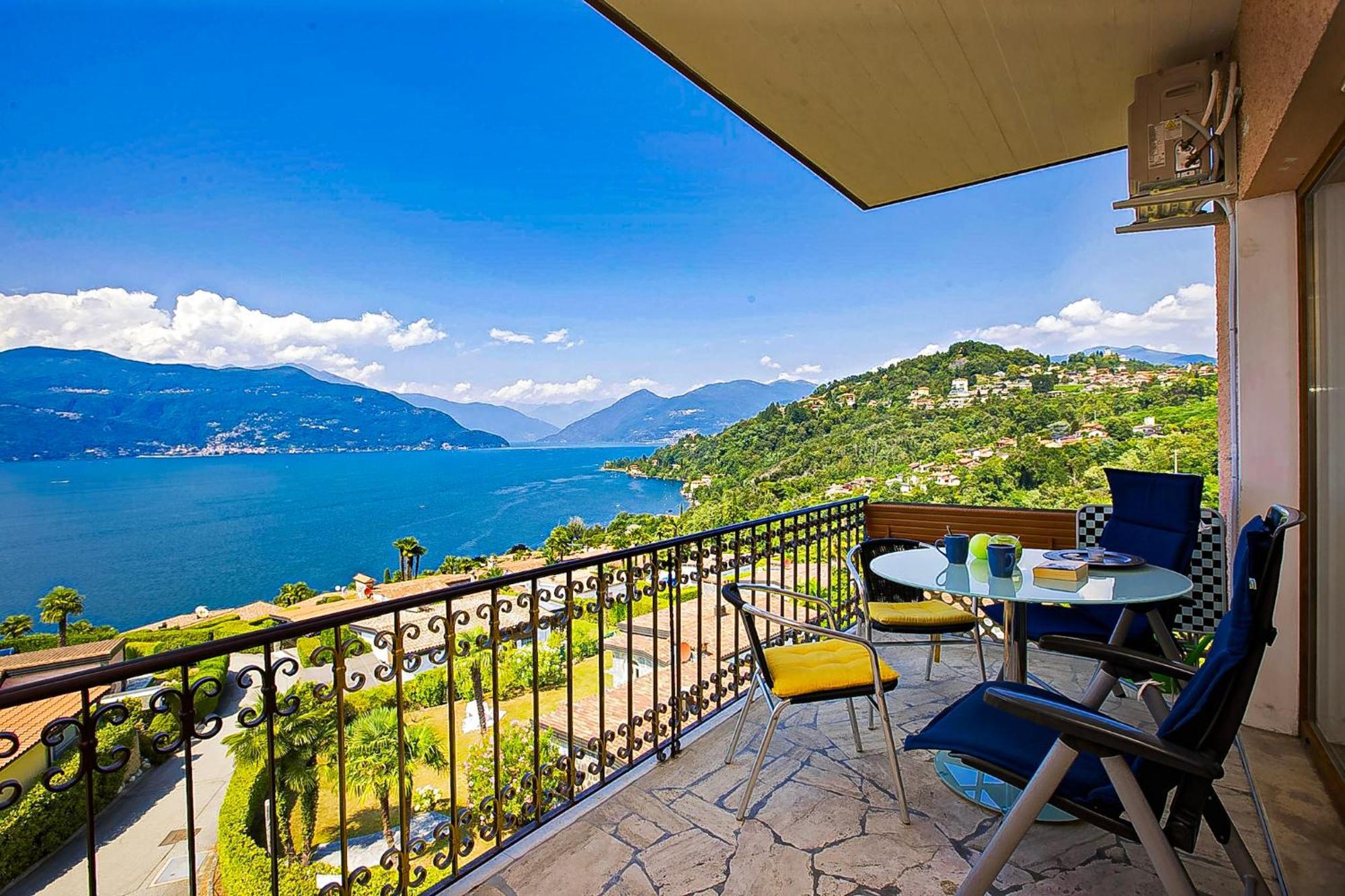Parco Belmonte: Vista Fantastica Appartement Brezzo Buitenkant foto